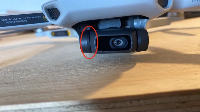 gimbal stuck dji mini 3