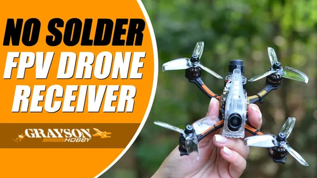 how to add a reciever to a fpv drone