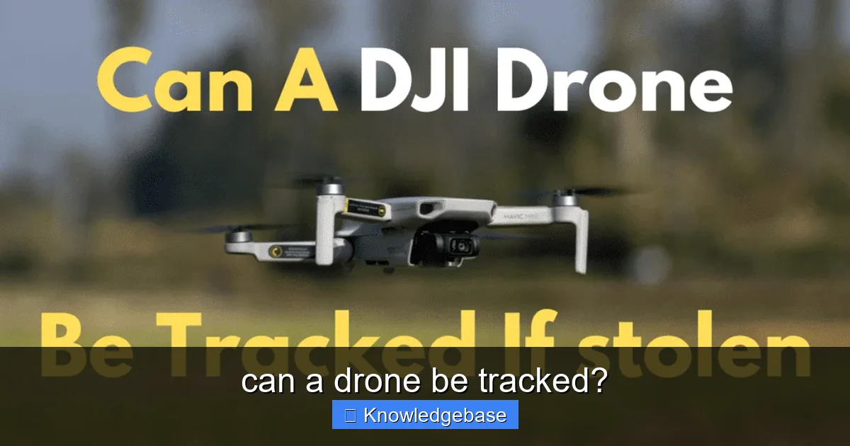 Featured image for can a drone be tracked?