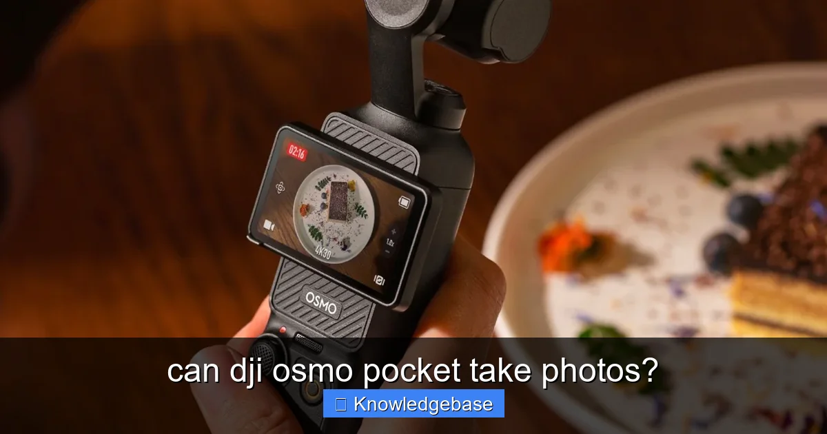 Featured image for can dji osmo pocket take photos?