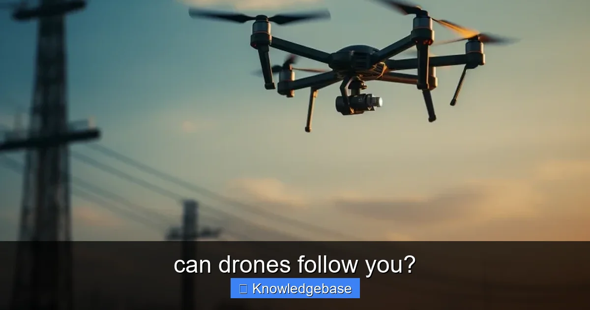 Featured image for can drones follow you?