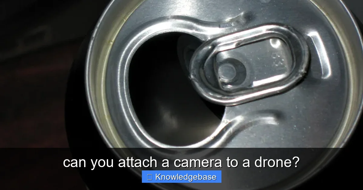 Featured image for can you attach a camera to a drone?