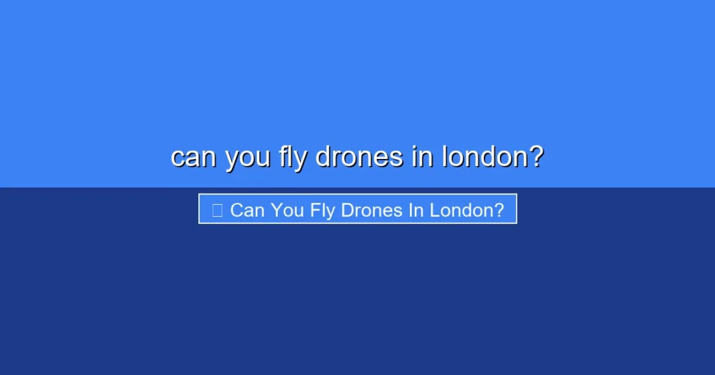 Featured image for can you fly drones in london?