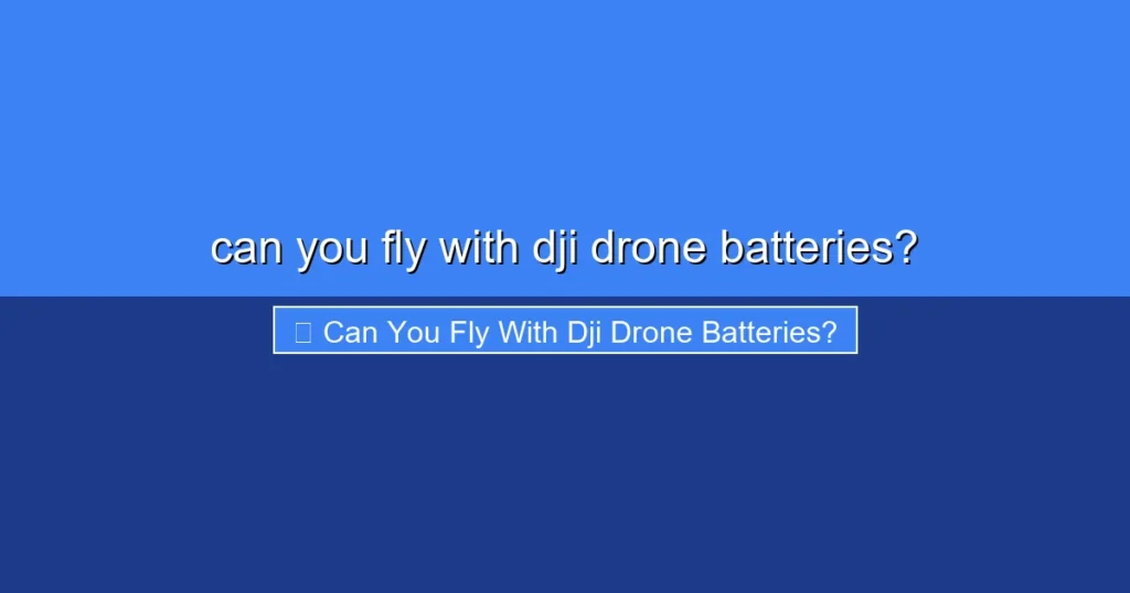 Featured image for can you fly with dji drone batteries?