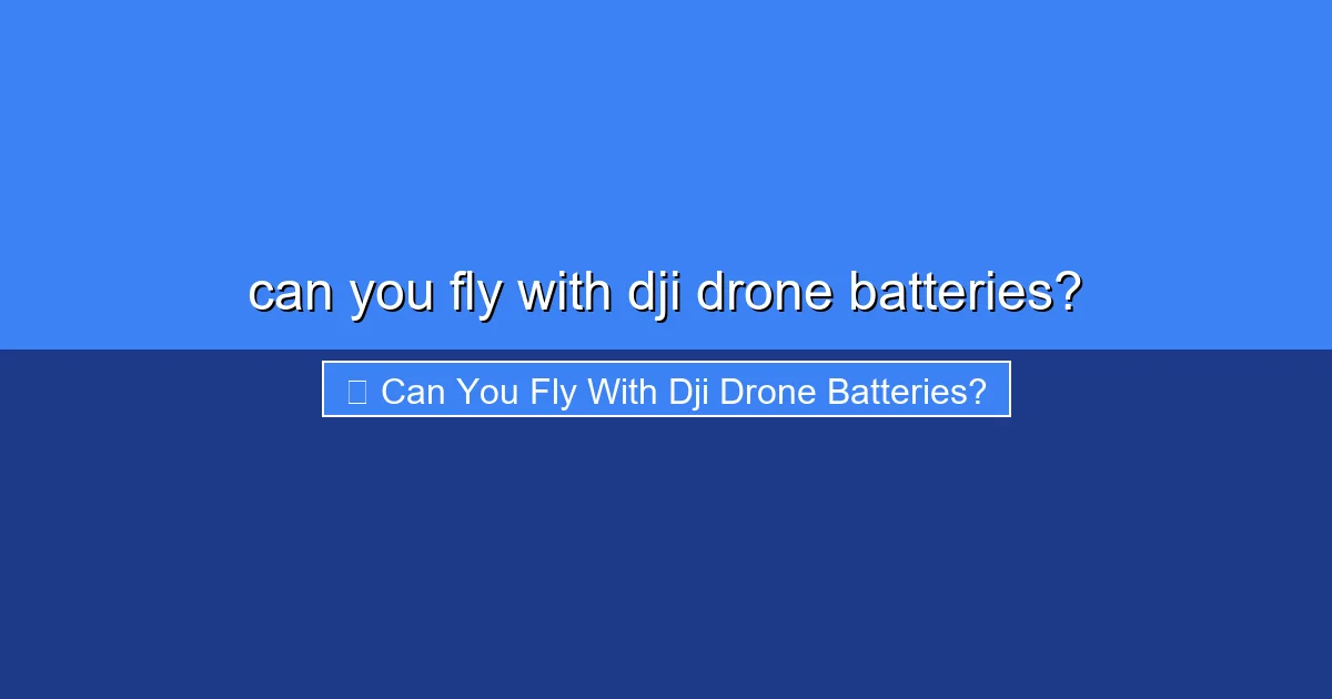Featured image for can you fly with dji drone batteries?