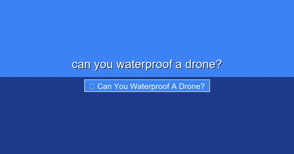 Featured image for can you waterproof a drone?