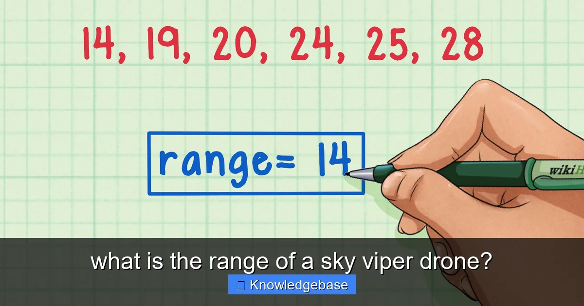 what is the range of a sky viper drone? - content1 visual guide