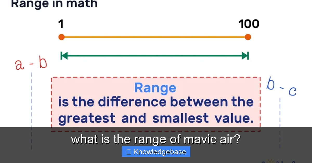 what is the range of mavic air? - content1 visual guide