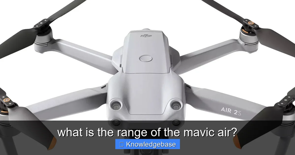 what is the range of the mavic air? - content1 visual guide