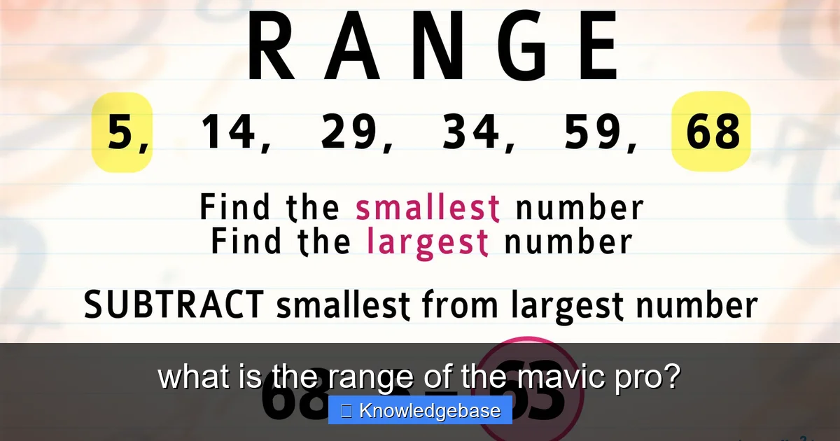 what is the range of the mavic pro? - content1 visual guide