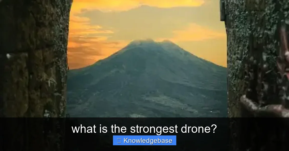 what is the strongest drone? - content1 visual guide