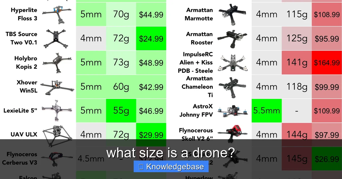 what size is a drone? - content1 visual guide