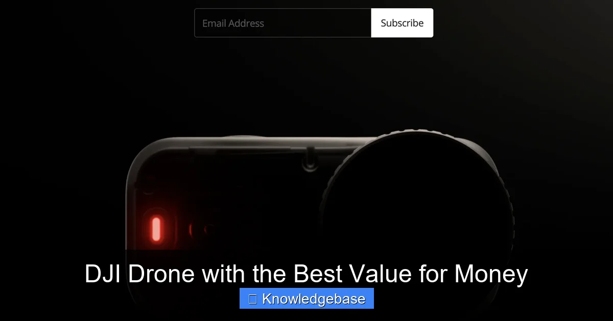 DJI Drone with the Best Value for Money - content2 visual guide