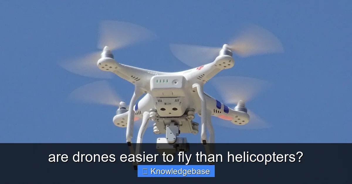 are drones easier to fly than helicopters? - content1 visual guide