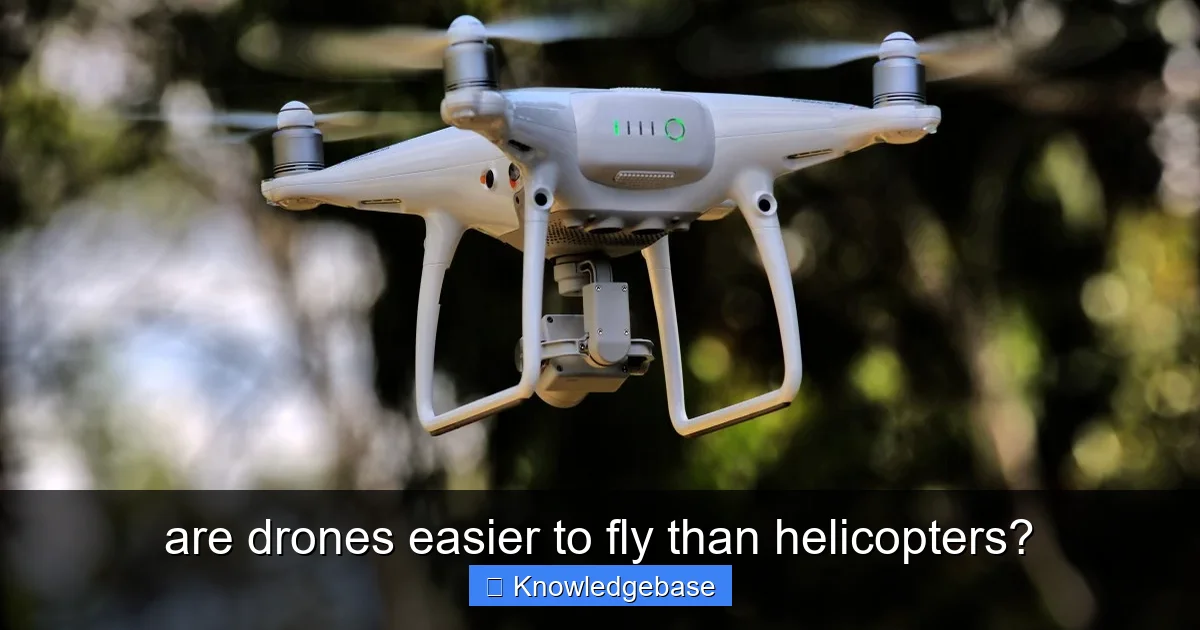 are drones easier to fly than helicopters? - content2 visual guide