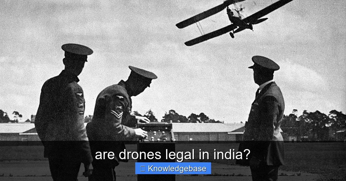 are drones legal in india? - content2 visual guide