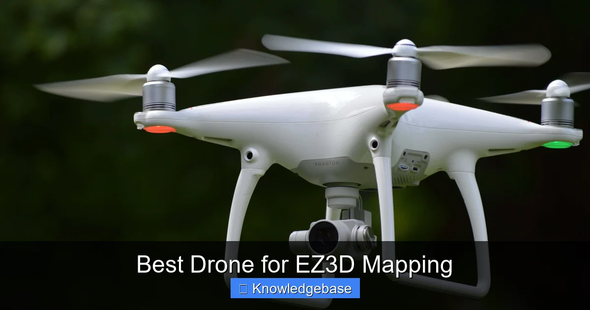 Best Drone for EZ3D Mapping - content1 visual guide