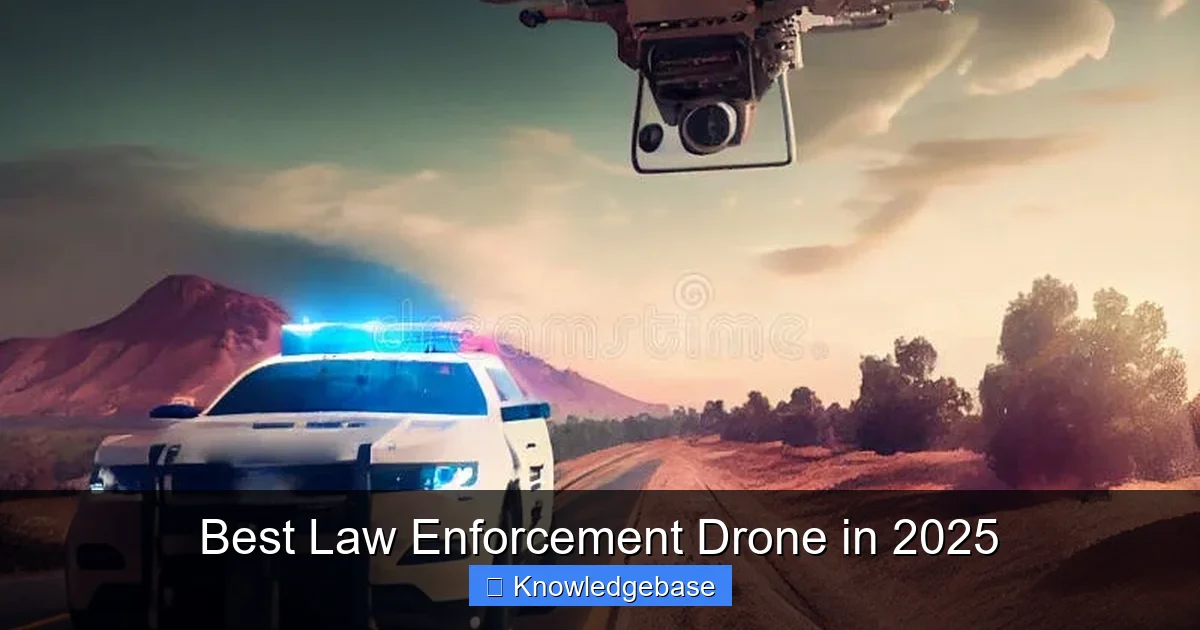 Best Law Enforcement Drone in 2025 - content2 visual guide
