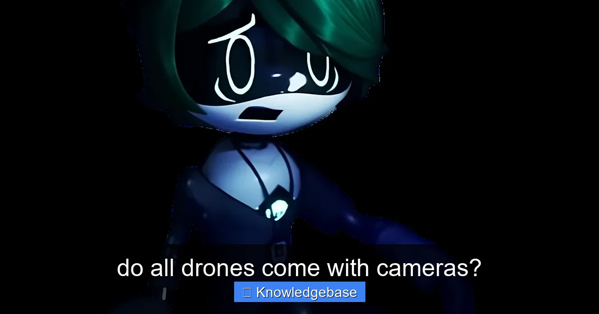 do all drones come with cameras? - content2 visual guide