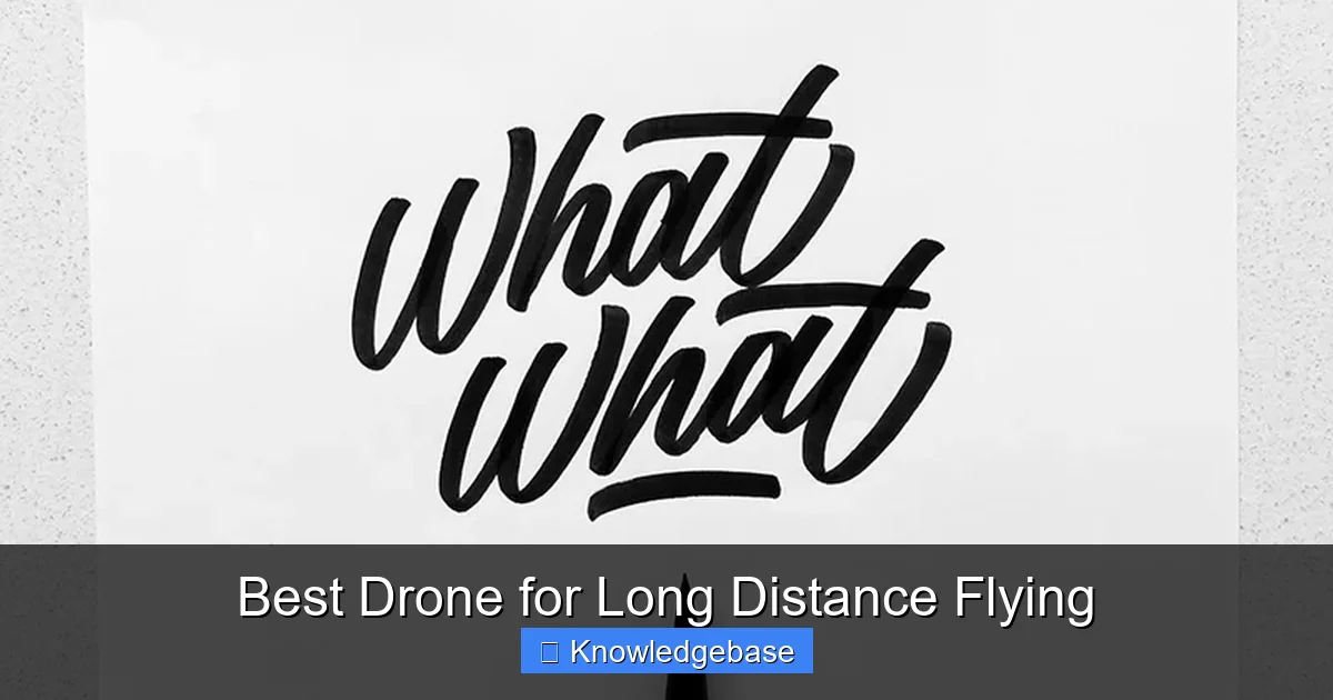 Best Drone for Long Distance Flying - content1 visual guide
