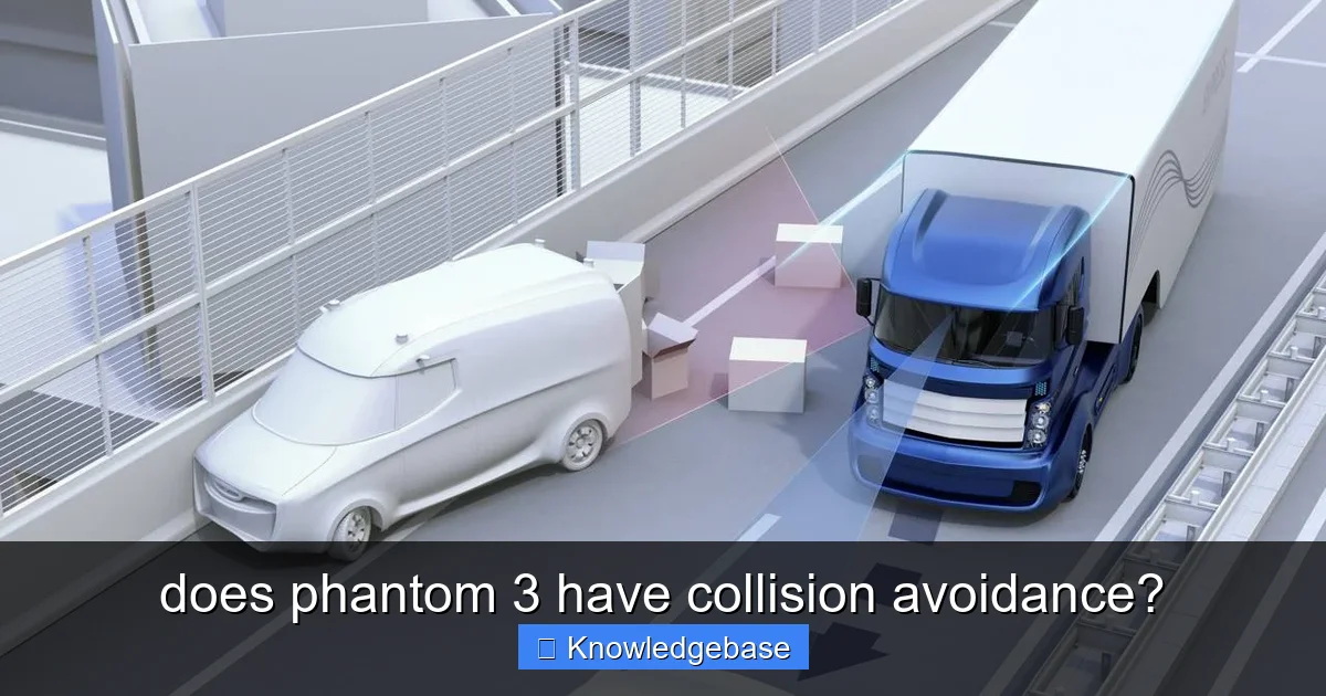 does phantom 3 have collision avoidance? - content2 visual guide