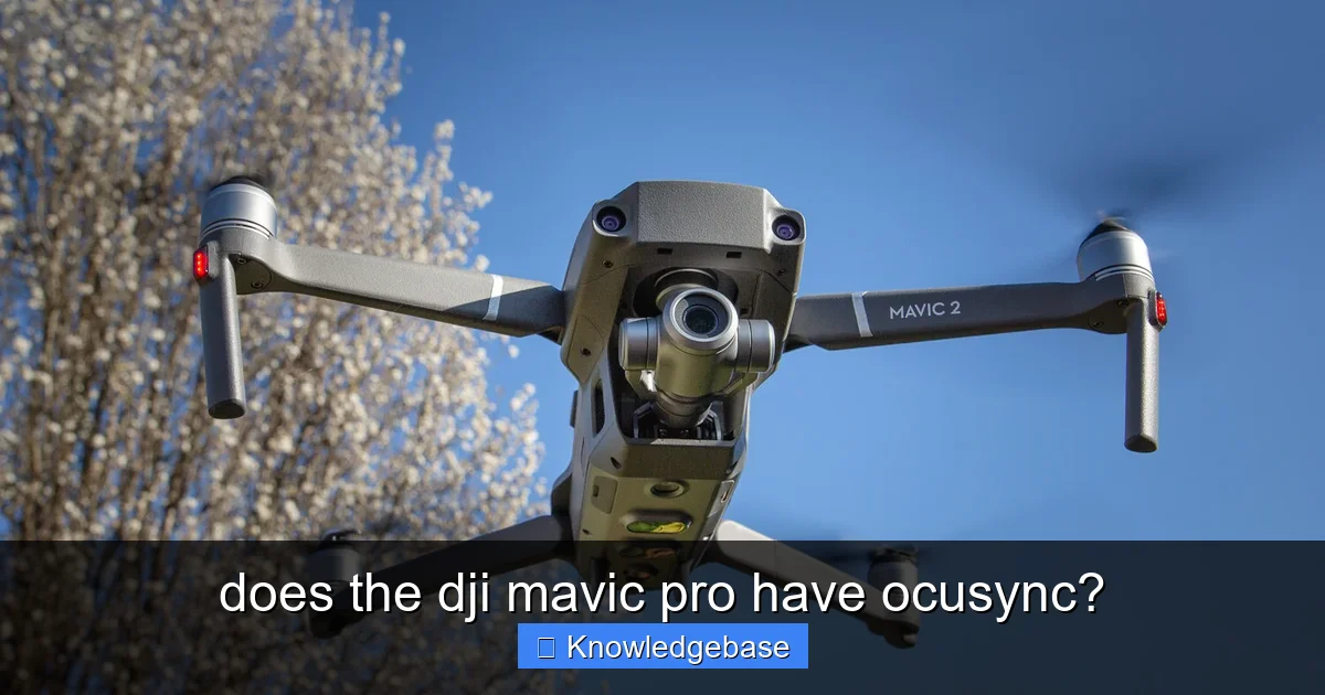 does the dji mavic pro have ocusync? - content1 visual guide