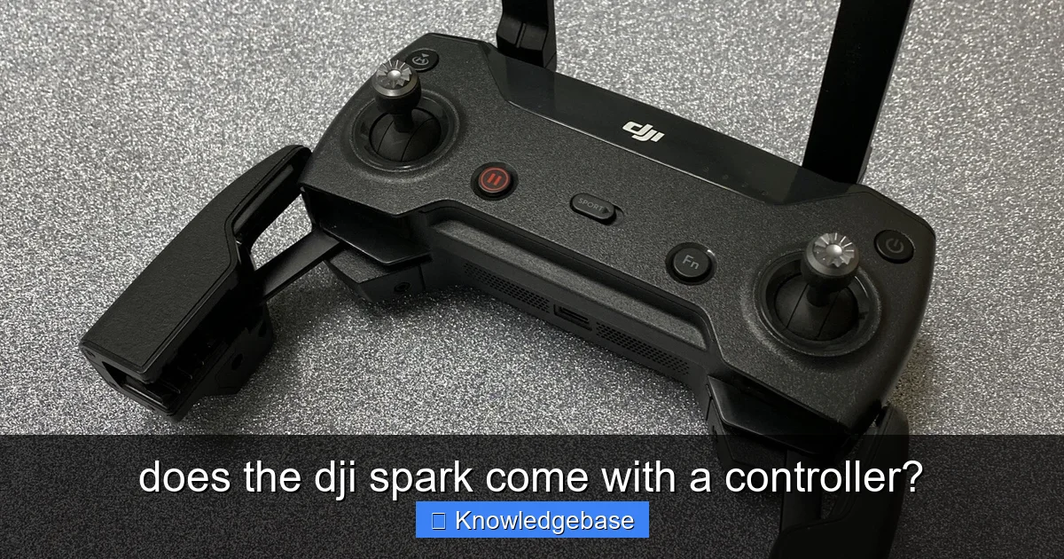 does the dji spark come with a controller? - content2 visual guide