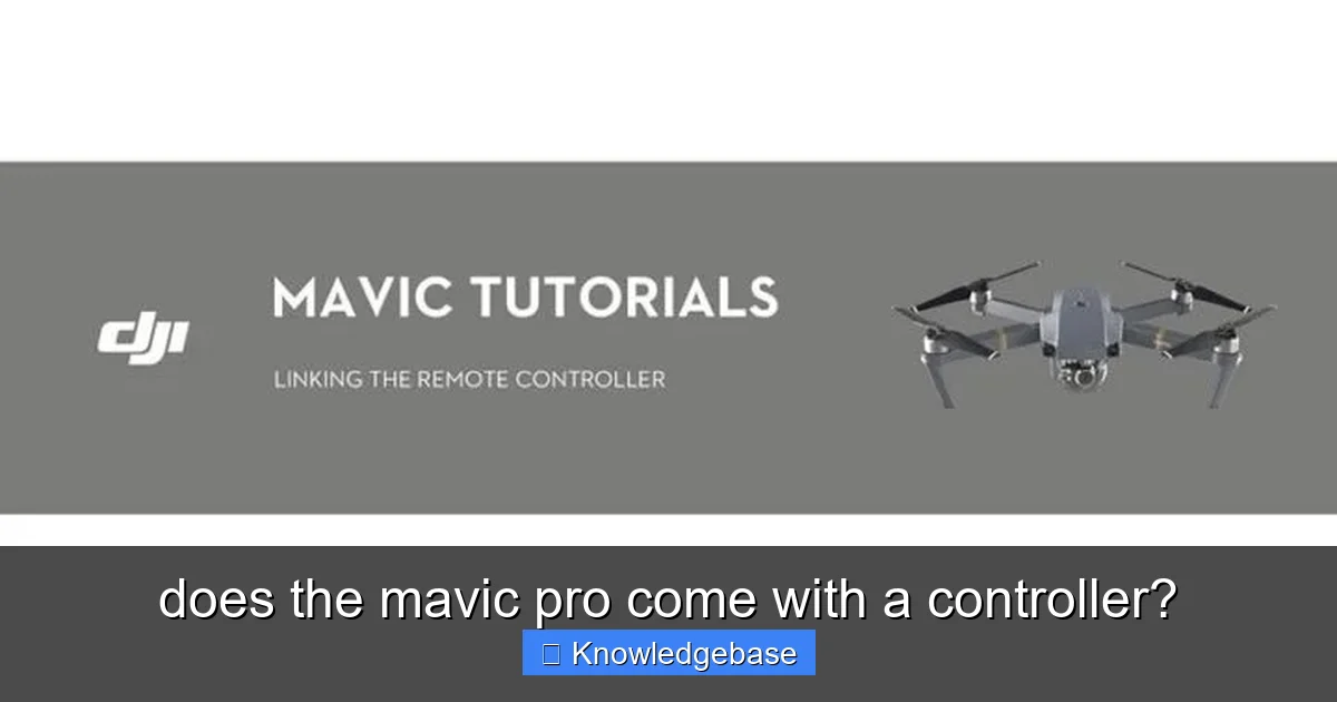 does the mavic pro come with a controller? - content1 visual guide