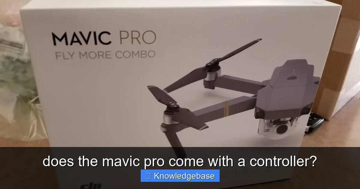does the mavic pro come with a controller? - content2 visual guide