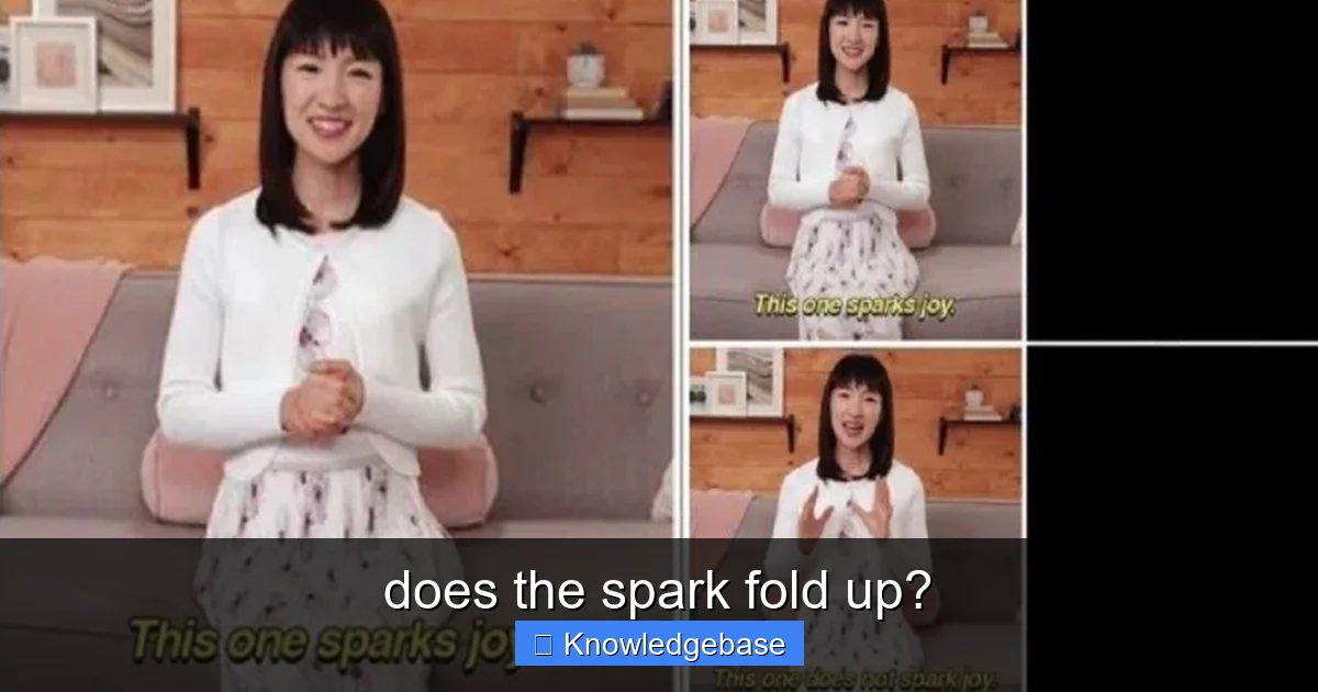 does the spark fold up? - content1 visual guide