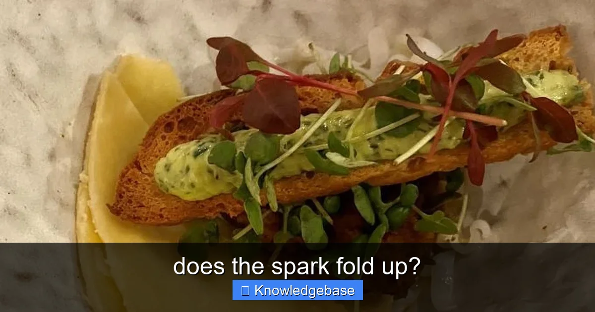 does the spark fold up? - content2 visual guide