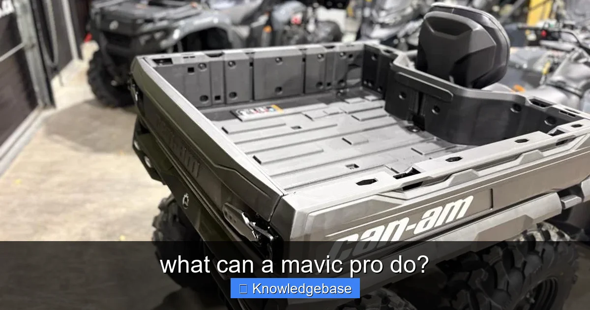 what can a mavic pro do? - content2 visual guide