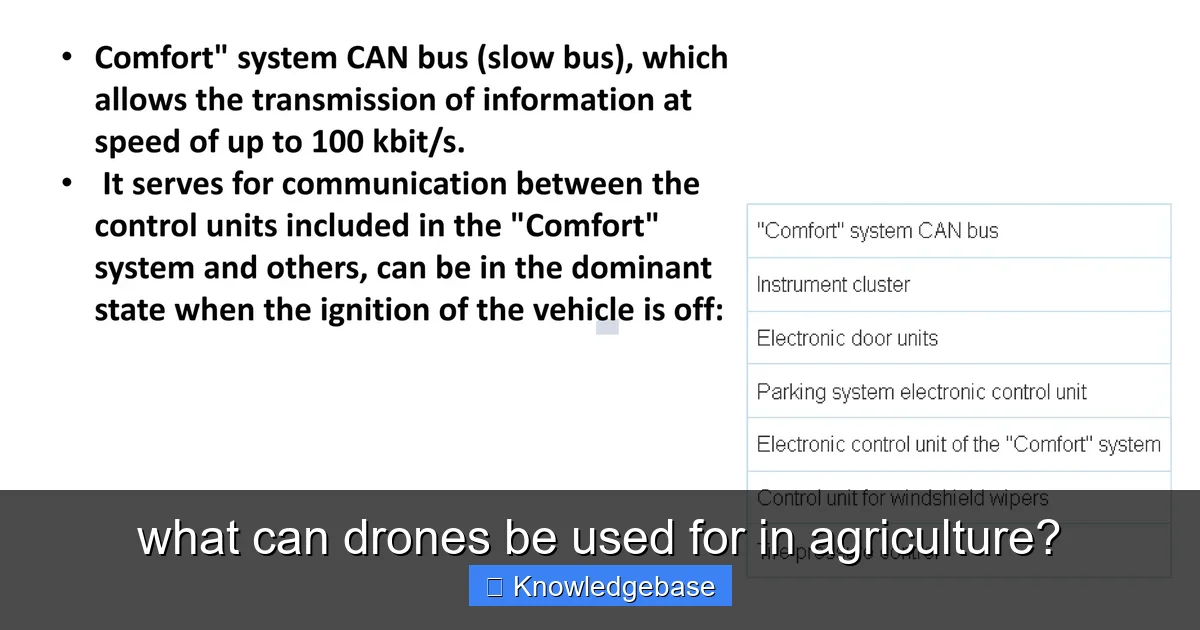 what can drones be used for in agriculture? - content1 visual guide