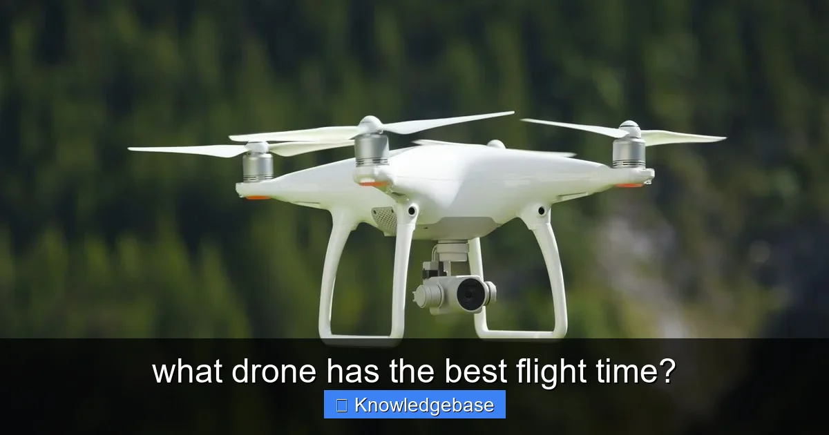 what drone has the best flight time? - content2 visual guide