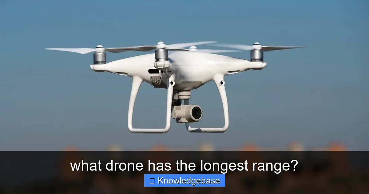 what drone has the longest range? - content2 visual guide