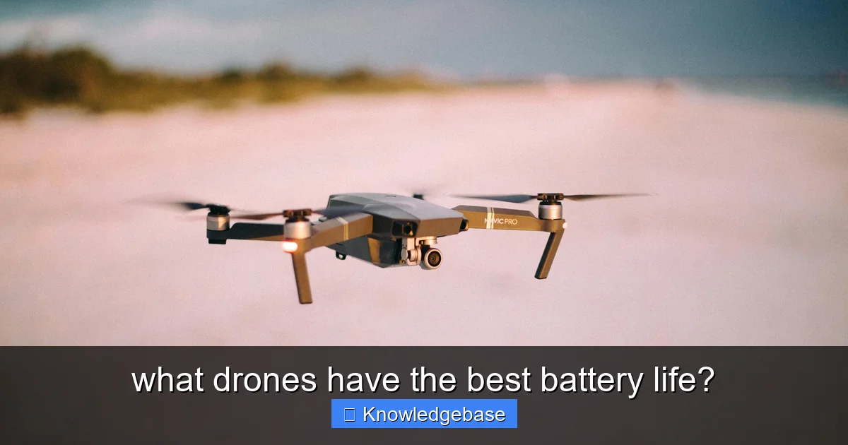 what drones have the best battery life? - content2 visual guide