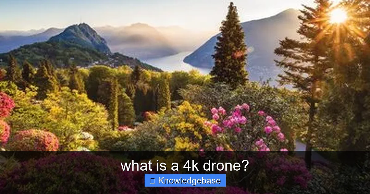 what is a 4k drone? - content1 visual guide