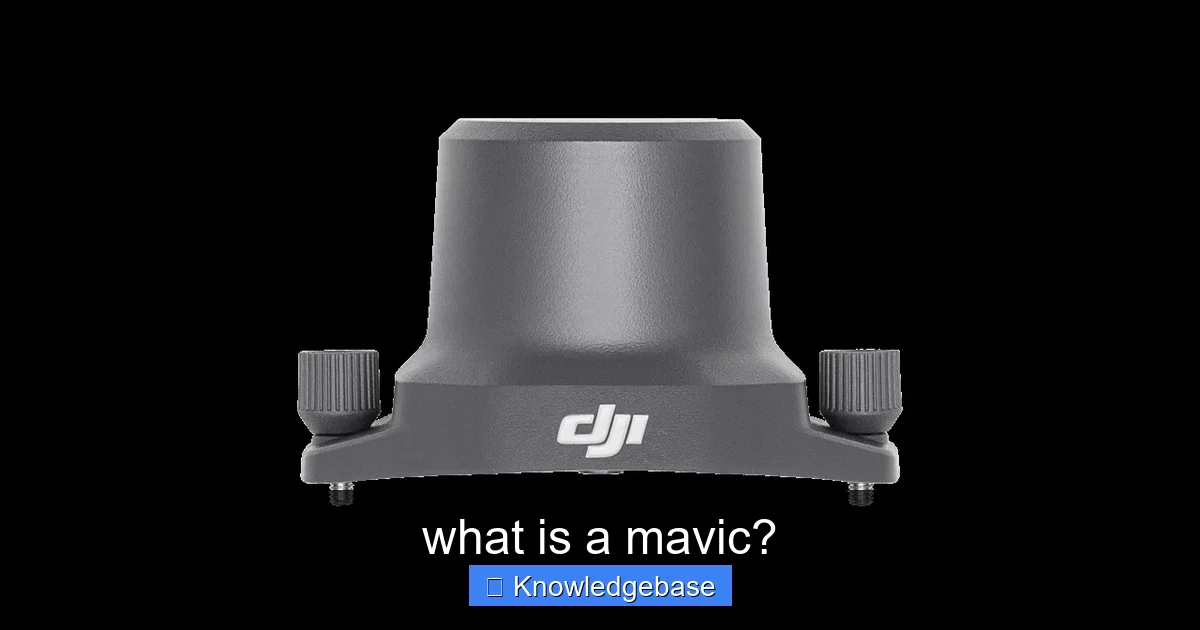 what is a mavic? - content2 visual guide