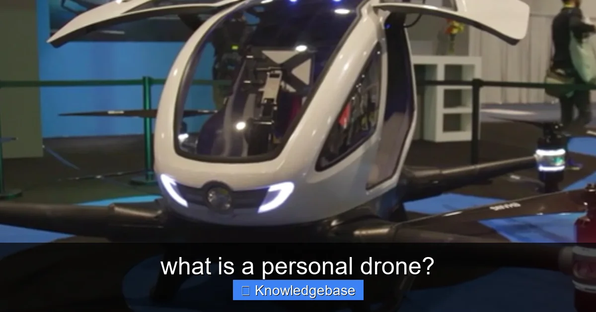 what is a personal drone? - content2 visual guide