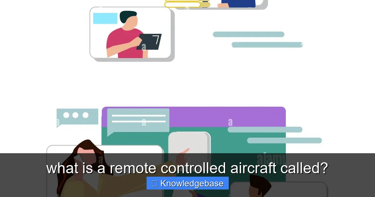 what is a remote controlled aircraft called? - content1 visual guide