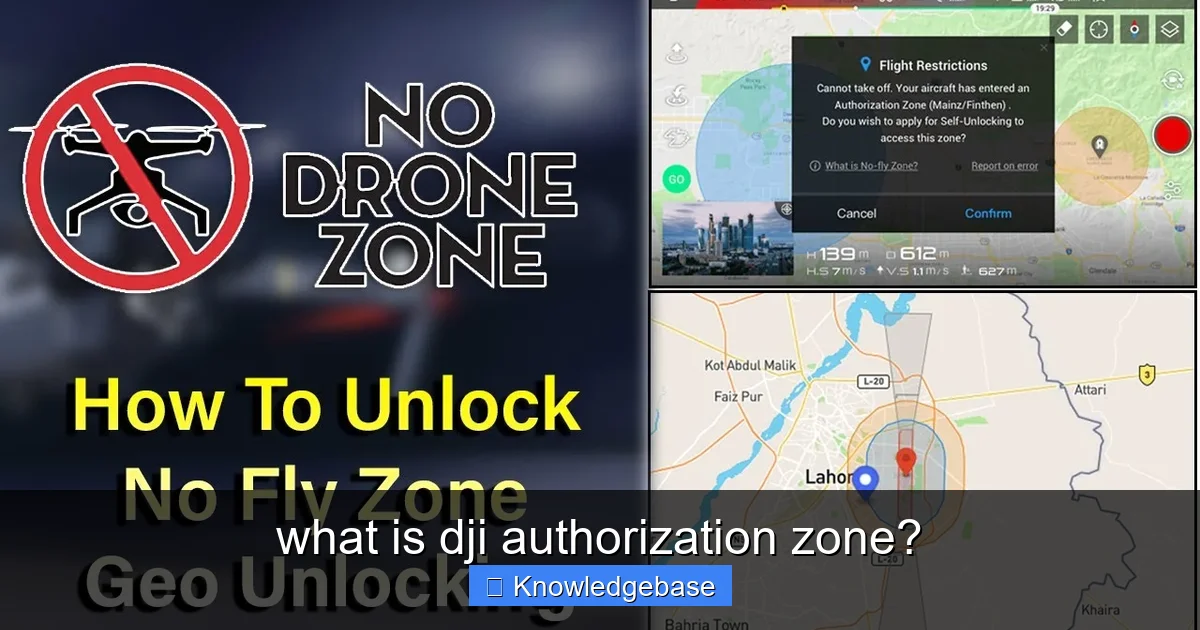 what is dji authorization zone? - content2 visual guide