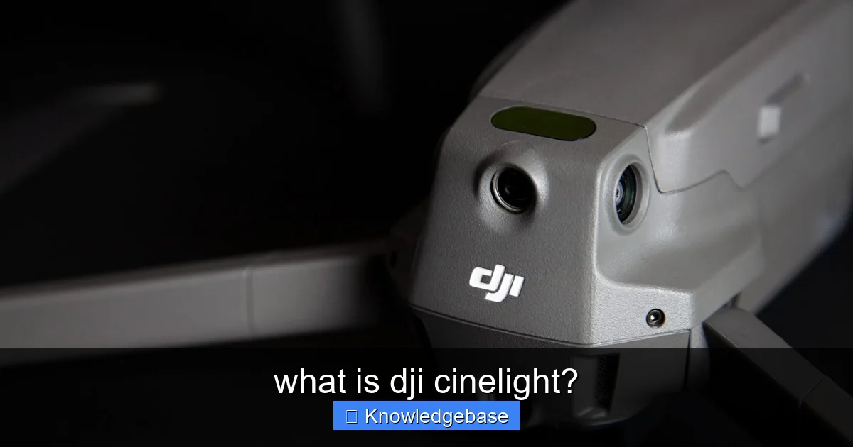 what is dji cinelight? - content1 visual guide