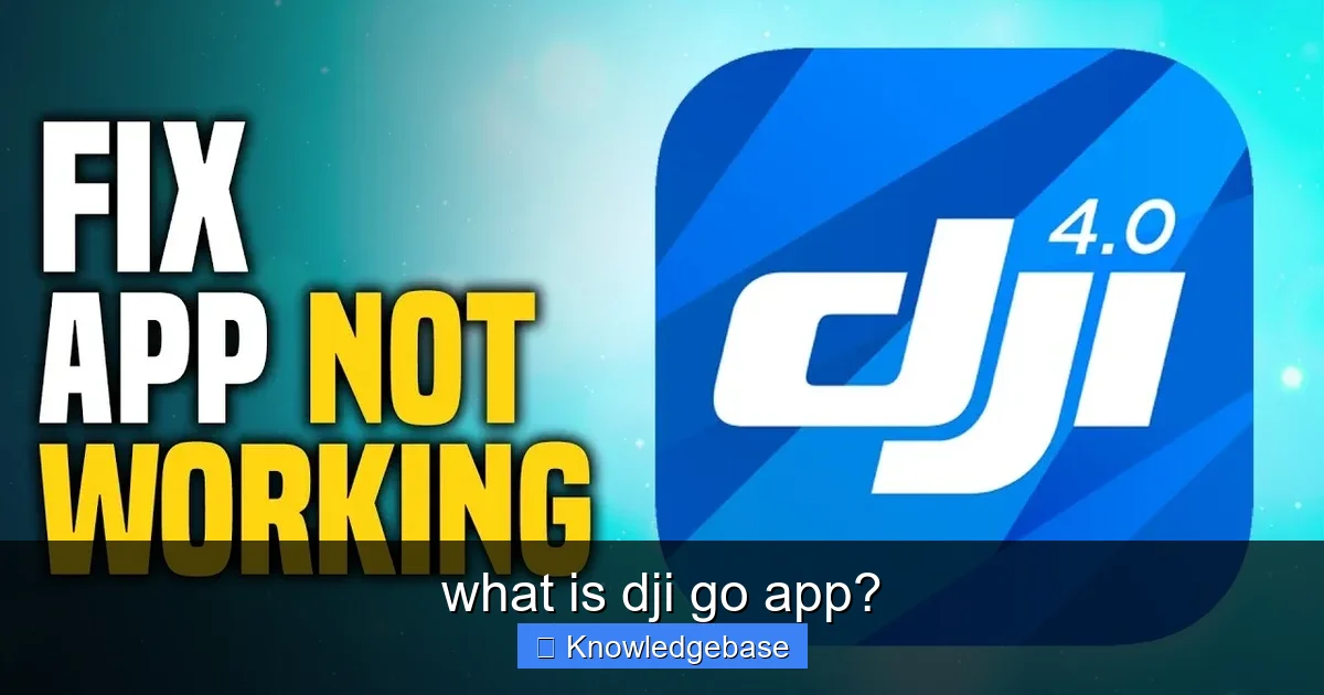 what is dji go app? - content1 visual guide