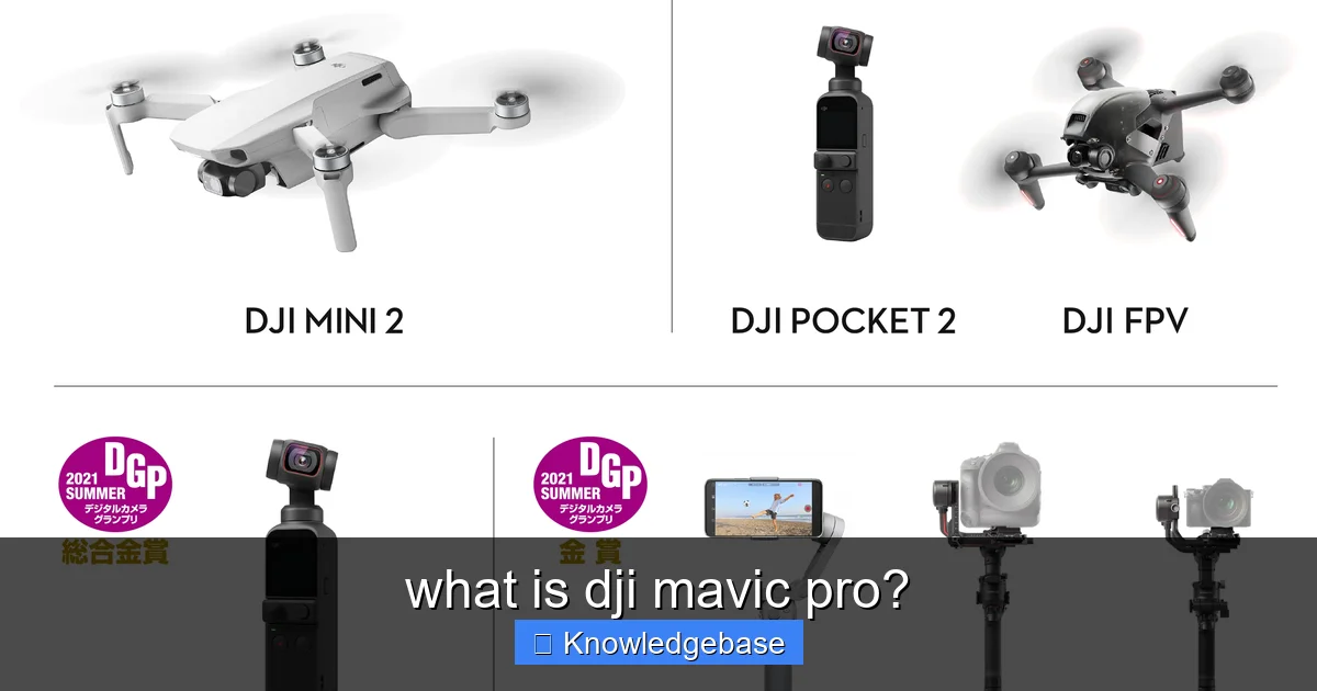 what is dji mavic pro? - content2 visual guide
