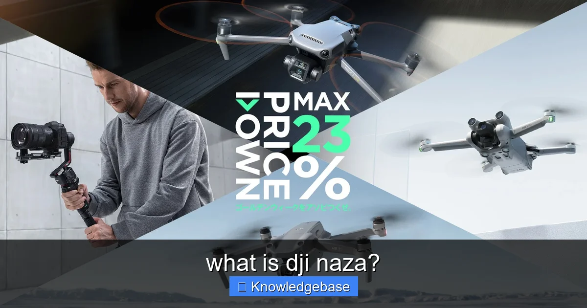 what is dji naza? - content2 visual guide