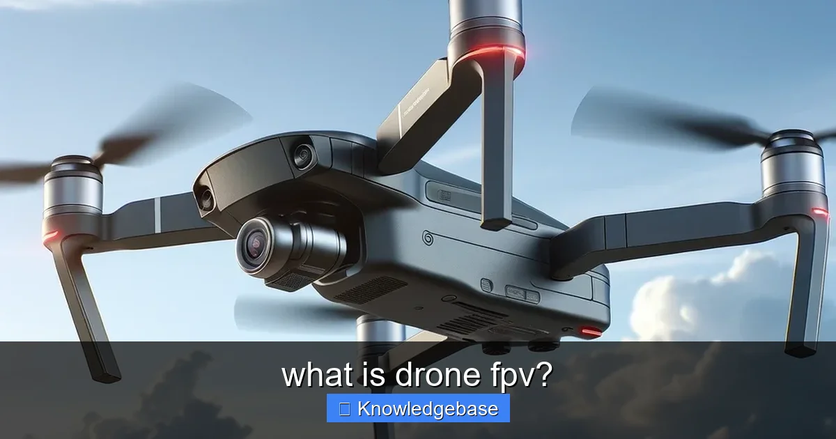 what is drone fpv? - content1 visual guide