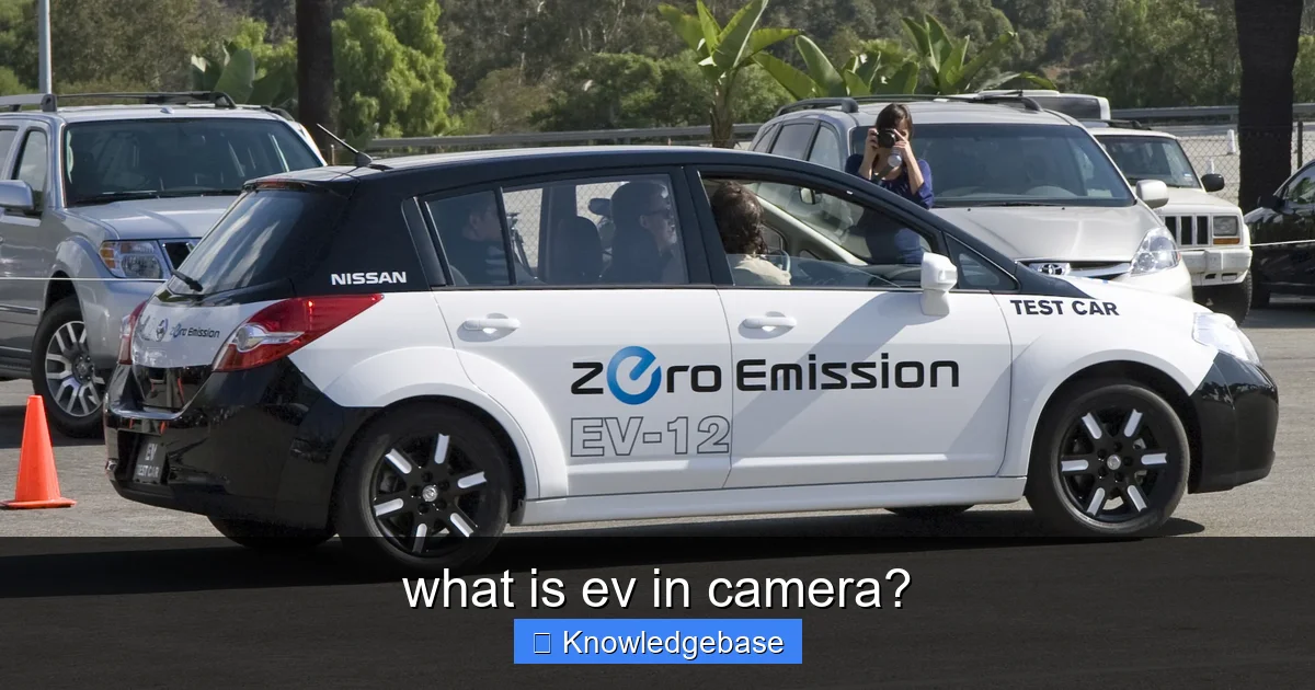 what is ev in camera? - content2 visual guide