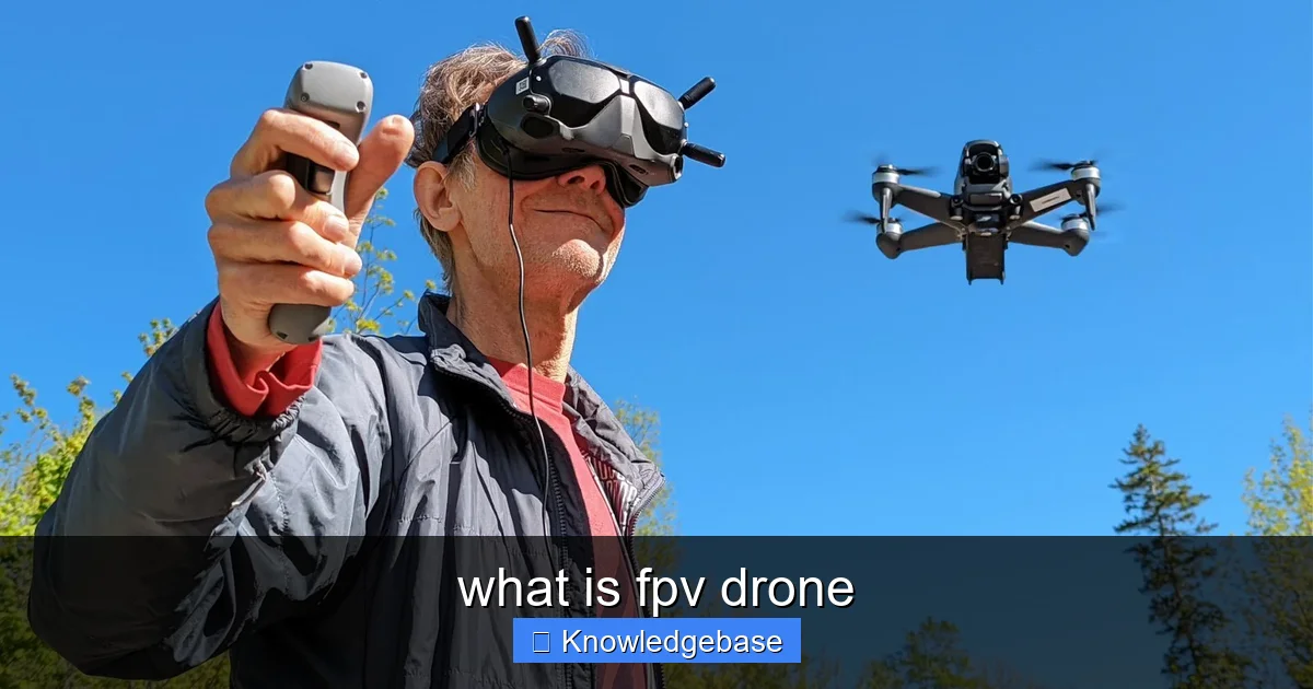 what is fpv drone - content1 visual guide