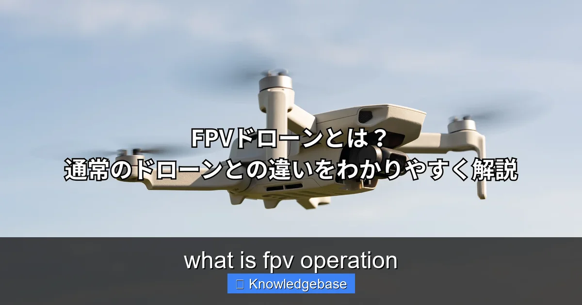 what is fpv operation - content1 visual guide