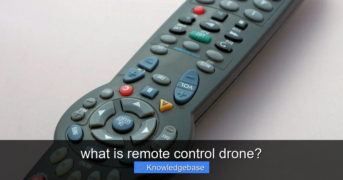 what is remote control drone? - content1 visual guide
